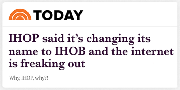 IHOP executives explain what's really behind the IHOb name change – Daily  News